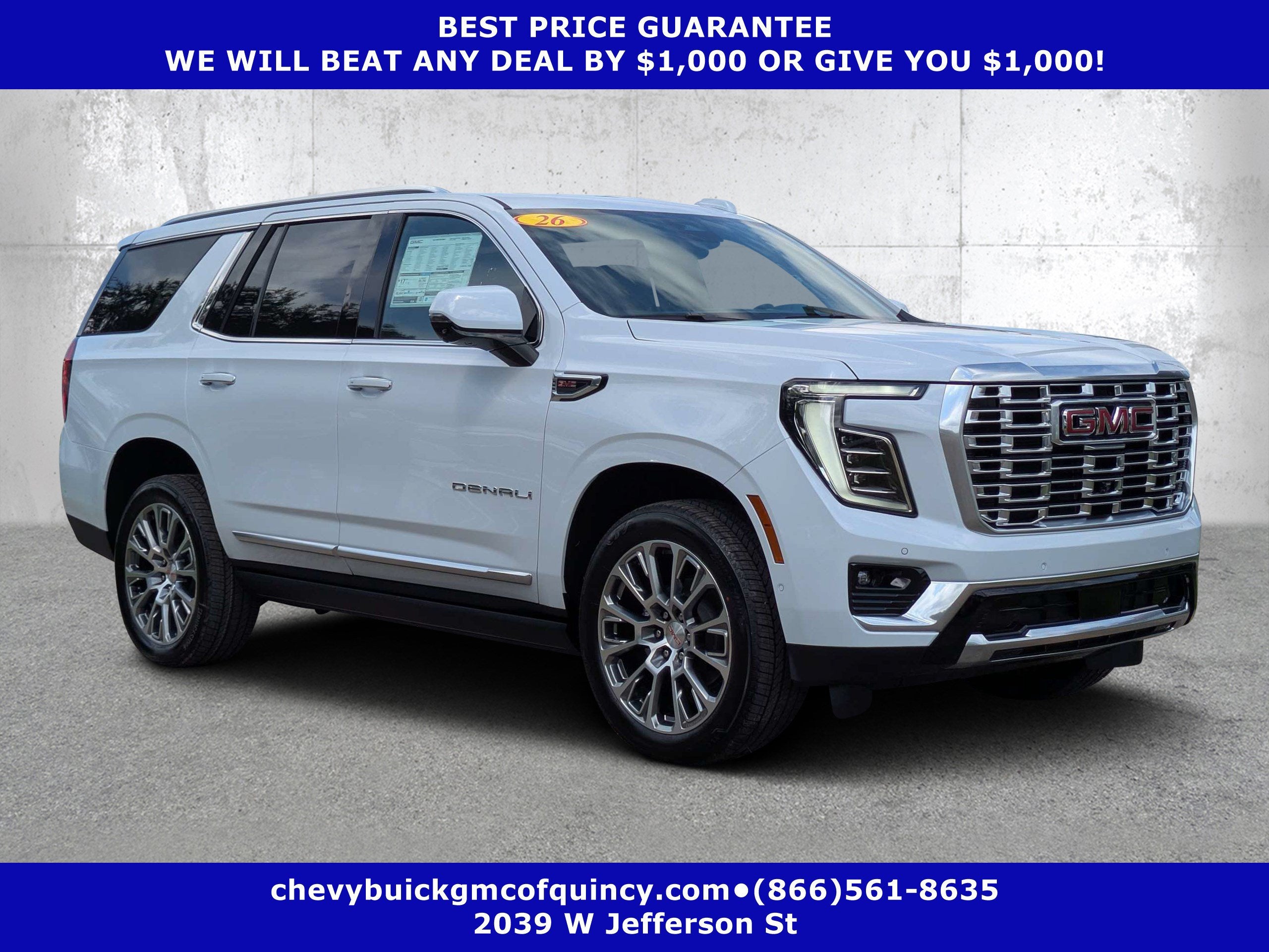 2026 GMC Yukon Denali