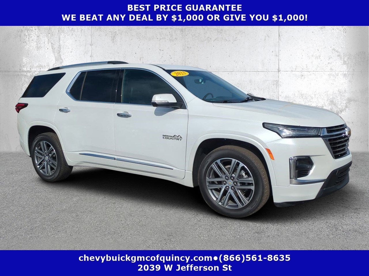 2023 Chevrolet Traverse High Country
