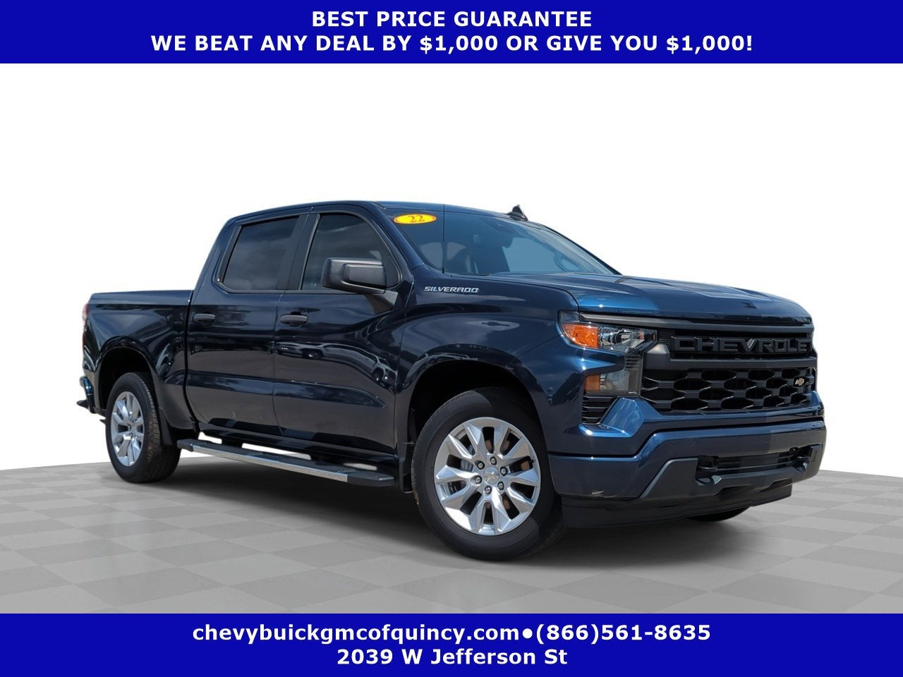 2022 Chevrolet Silverado 1500 Custom Crew Cab Short Box's photo