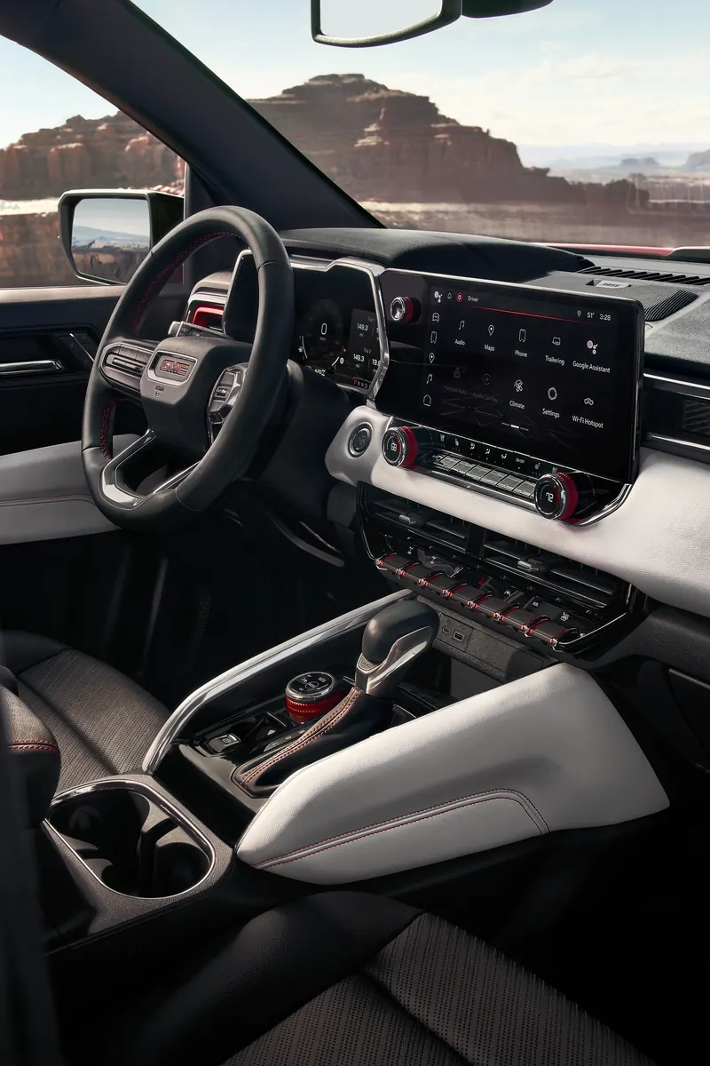 2026 GMC Canyon infotainment system at Plattner's Quincy GMC in QUINCY FL