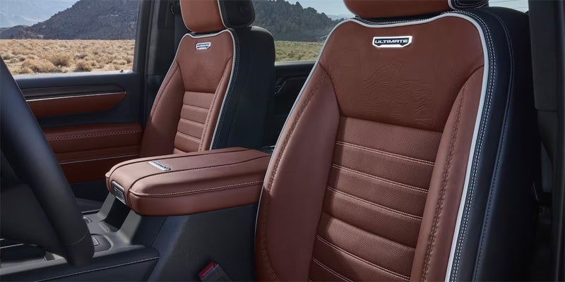 GMC Sierra HD seats
