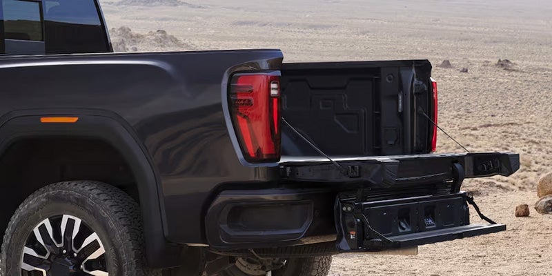 GMC Sierra HD truck bed